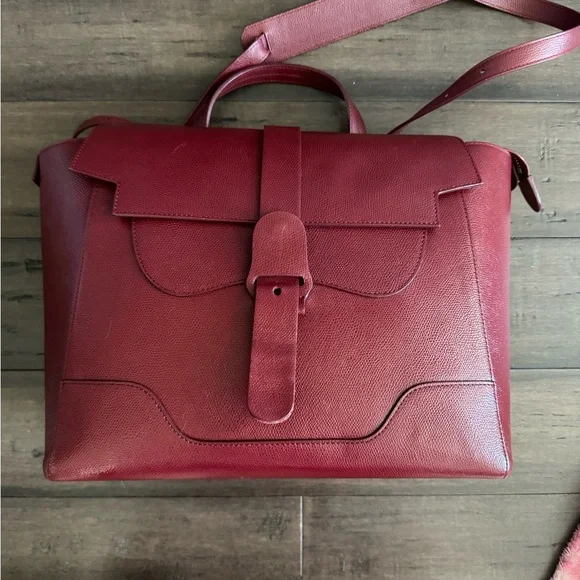 COPY - Senreve Maestera large backpack crossbody green - Picture 2 of 11